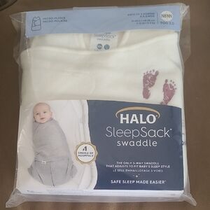 Halo SleepSack Swaddle with Footprint Design